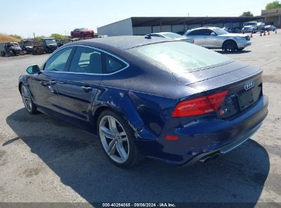 2013 AUDI S7 4.0T PRESTIGE Blue  Gasoline WAUW2AFC7DN049584 photo #4