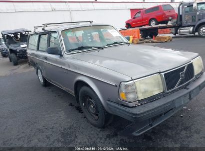 1990 VOLVO 240 DL Gray  Gasoline YV1AA8852L1874858 photo #1