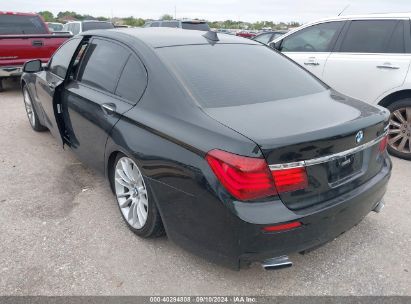 2013 BMW 740LI Black  Gasoline WBAYE4C54DDW22518 photo #4