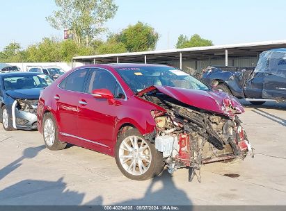 2010 LEXUS HS 250H PREMIUM Red  Hybrid JTHBB1BA9A2026423 photo #1