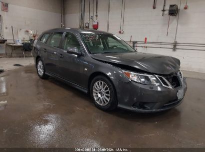 2011 SAAB 9-3 TURBO4 Gray  Gasoline YS3FA5MY3B1301906 photo #1