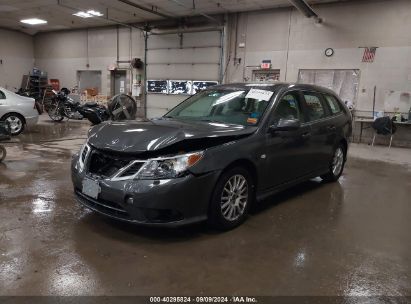 2011 SAAB 9-3 TURBO4 Gray  Gasoline YS3FA5MY3B1301906 photo #3