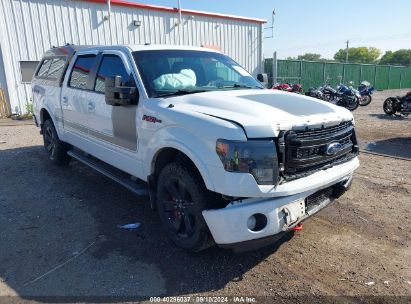 2013 FORD F-150 FX4 White  Gasoline 1FTFW1ET3DFC15540 photo #1