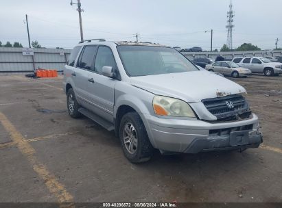 2005 HONDA PILOT Silver  Other 5FNY18515B027076 photo #1