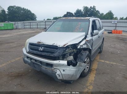 2005 HONDA PILOT Silver  Other 5FNY18515B027076 photo #3