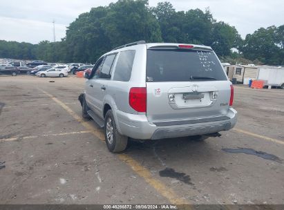 2005 HONDA PILOT Silver  Other 5FNY18515B027076 photo #4