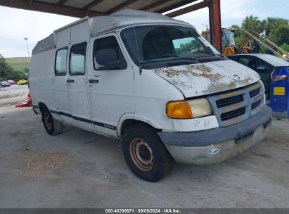 1998 DODGE RAM VAN 1500 COMMERCIAL/CONVERSION White  Gasoline 2B7HB11Y0WK101733 photo #1