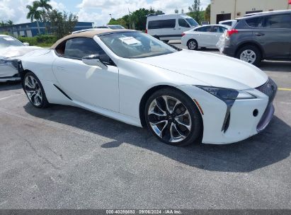 2021 LEXUS LC 500 White  Gasoline JTHKPAAY4MA102270 photo #1