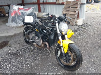 2018 DUCATI MONSTER 821 Yellow  Gasoline ZDMMACLS1JB002007 photo #1