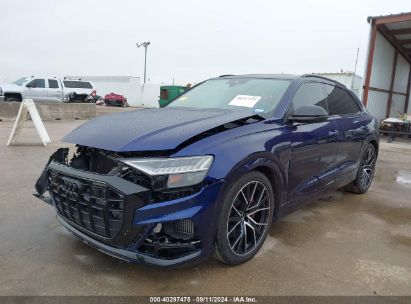 2021 AUDI SQ8 PRESTIGE TFSI QUATTRO TIPTRONIC Dark Blue  Gasoline WA1CWBF16MD035609 photo #3