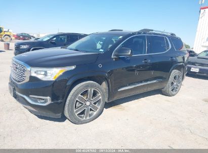 2018 GMC ACADIA DENALI Black  Gasoline 1GKKNXLSXJZ164180 photo #3