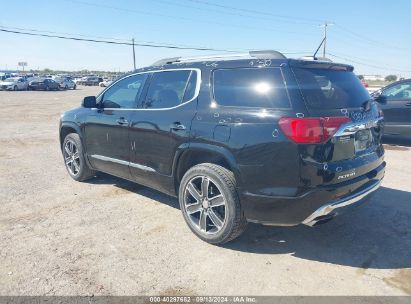 2018 GMC ACADIA DENALI Black  Gasoline 1GKKNXLSXJZ164180 photo #4