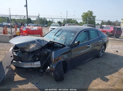 2014 INFINITI Q70 3.7X Gray  Gasoline JN1BY1ARXEM320479 photo #3