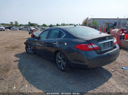 2014 INFINITI Q70 3.7X Gray  Gasoline JN1BY1ARXEM320479 photo #4