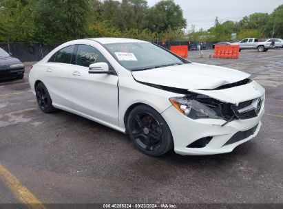 2016 MERCEDES-BENZ CLA 250 White  Gasoline WDDSJ4EB2GN343824 photo #1