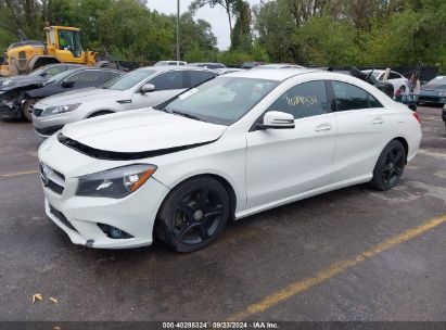 2016 MERCEDES-BENZ CLA 250 White  Gasoline WDDSJ4EB2GN343824 photo #3