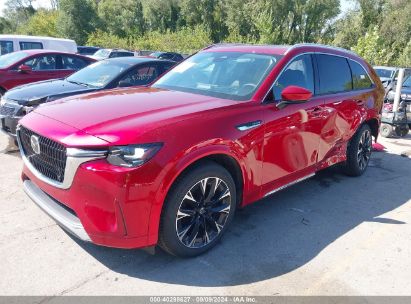 2024 MAZDA CX-90 3.3 TURBO S Red  Gasoline JM3KK1HC8R1130601 photo #3