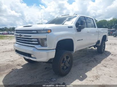 2021 CHEVROLET SILVERADO 2500HD White  Diesel 1GC4YREYXMF201453 photo #3