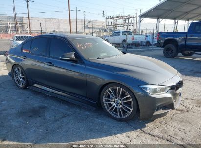 2016 BMW 340I Brown  Gasoline WBA8B3C59GK383325 photo #1