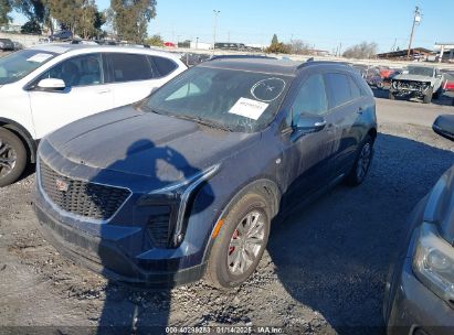 2021 CADILLAC XT4 FWD SPORT Blue  Gasoline 1GYFZER48MF017130 photo #3