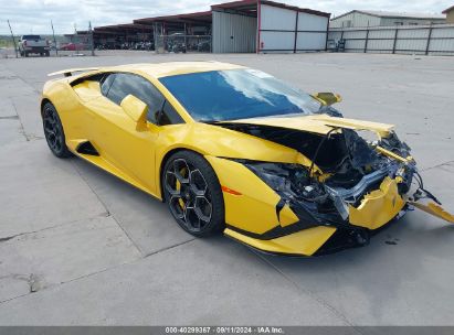 2023 LAMBORGHINI HURACAN TECNICA COUPE Yellow  Gasoline ZHWUB6ZFXPLA23620 photo #1