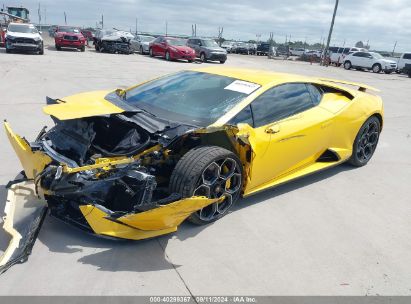 2023 LAMBORGHINI HURACAN TECNICA COUPE Yellow  Gasoline ZHWUB6ZFXPLA23620 photo #3