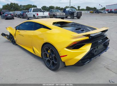 2023 LAMBORGHINI HURACAN TECNICA COUPE Yellow  Gasoline ZHWUB6ZFXPLA23620 photo #4