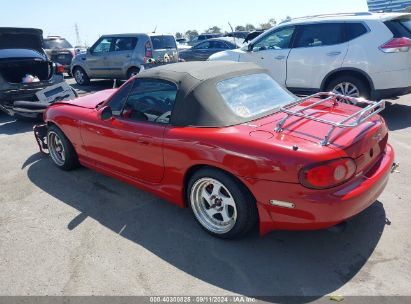 2004 MAZDA MX-5 MIATA CLOTH Red  Gasoline JM1NB353140400627 photo #4