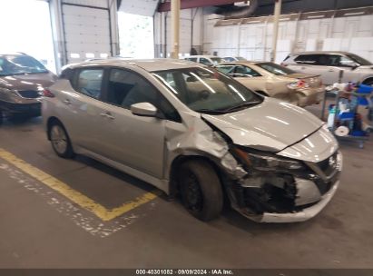 2022 NISSAN LEAF S 40 KWH Tan  Electric 1N4AZ1BV6NC563543 photo #1