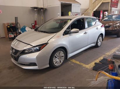 2022 NISSAN LEAF S 40 KWH Tan  Electric 1N4AZ1BV6NC563543 photo #3