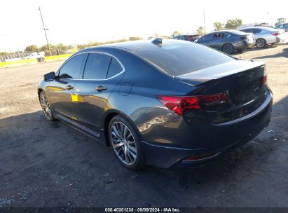 2016 ACURA TLX V6 ADVANCE Gray  Gasoline 19UUB3F75GA002611 photo #4