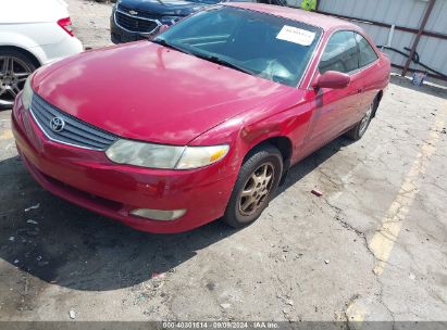 2002 TOYOTA CAMRY SOLARA SE Red  Gasoline 2T1CE22P42C011533 photo #3