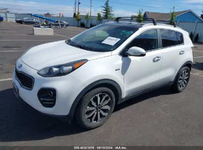 2017 KIA SPORTAGE EX White  Gasoline KNDPNCAC2H7154111 photo #3