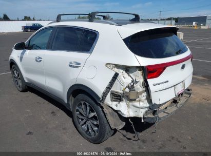 2017 KIA SPORTAGE EX White  Gasoline KNDPNCAC2H7154111 photo #4