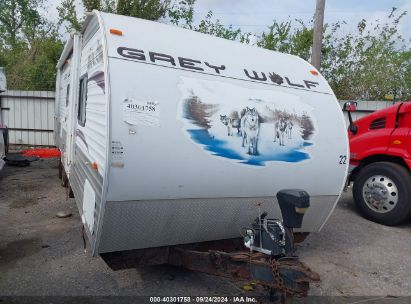 2012 FOREST RIVER GREY WOLF CHEROKEE - TRAVEL TRAILER - 33FT - 1SLD White  Other 4X4TCKE26CK014532 photo #1