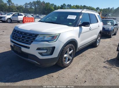 2016 FORD EXPLORER XLT White  Gasoline 1FM5K8DH3GGC80363 photo #3