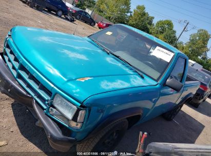 1996 DODGE DAKOTA Green  Gasoline 1B7FL26X2TW706938 photo #3