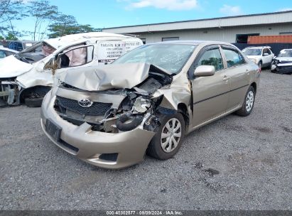 2009 TOYOTA COROLLA LE Gold  Gasoline 1NXBU40E09Z081468 photo #3