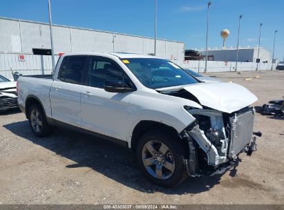 2024 HONDA RIDGELINE TRAILSPORT White  Gasoline 5FPYK3F63RB005757 photo #1