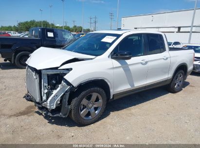 2024 HONDA RIDGELINE TRAILSPORT White  Gasoline 5FPYK3F63RB005757 photo #3