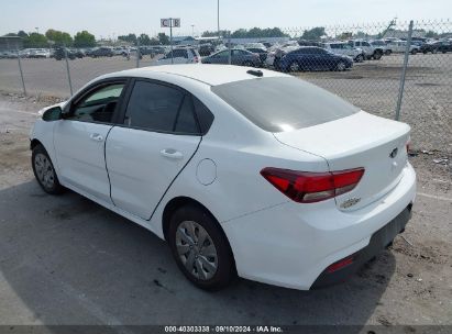 2019 KIA RIO S White  Gasoline 3KPA24AB1KE227634 photo #4