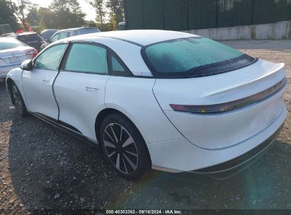 2023 LUCID AIR PURE White  Electric 50EA1PFA7PA006520 photo #4