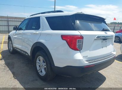 2021 FORD EXPLORER XLT White  Gasoline 1FMSK7DHXMGB59869 photo #4