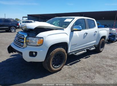 2017 GMC CANYON SLT White  Gasoline 1GTG6DEN7H1244601 photo #3