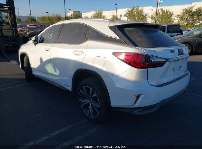 2019 LEXUS RX 450H White  Hybrid 2T2BGMCA5KC038523 photo #4