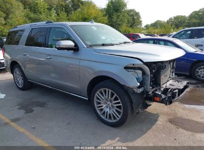 2024 FORD EXPEDITION LIMITED MAX Silver  Gasoline 1FMJK2A88REA31572 photo #1