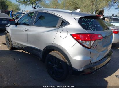 2022 HONDA HR-V AWD SPORT Gray  Gasoline 3CZRU6H19NM760308 photo #4