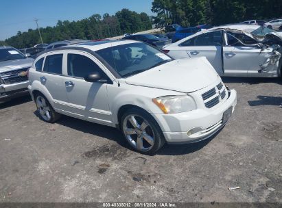 2007 DODGE CALIBER SXT White  Gasoline 1B3HB48B07D301186 photo #1