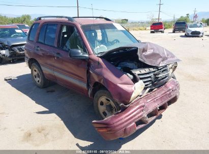 2002 SUZUKI VITARA JLX Burgundy  Gasoline 2S3TD52V126101695 photo #1