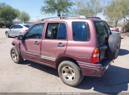 2002 SUZUKI VITARA JLX Burgundy  Gasoline 2S3TD52V126101695 photo #4